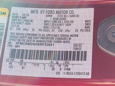 2025 Ford Bronco Sport Heritage