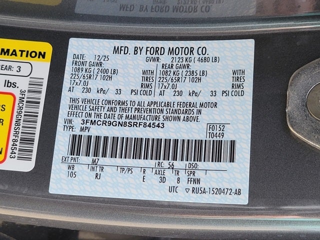 2025 Ford Bronco Sport Heritage