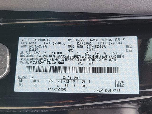 2026 Lincoln Corsair Premiere