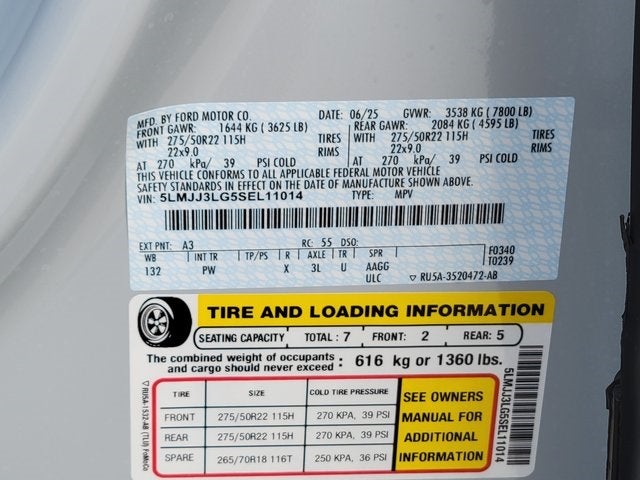 2025 Lincoln Navigator L Reserve