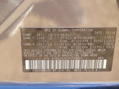 2024 Subaru Crosstrek Wilderness