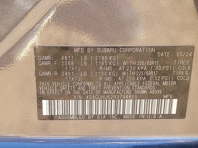 2024 Subaru Crosstrek Wilderness