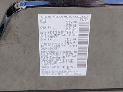 2018 INFINITI QX60 Base