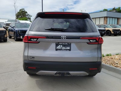 2025 Toyota Grand Highlander Platinum