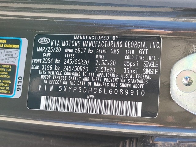 2020 Kia Telluride EX