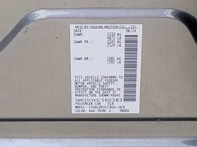 2025 Nissan Leaf SV Plus