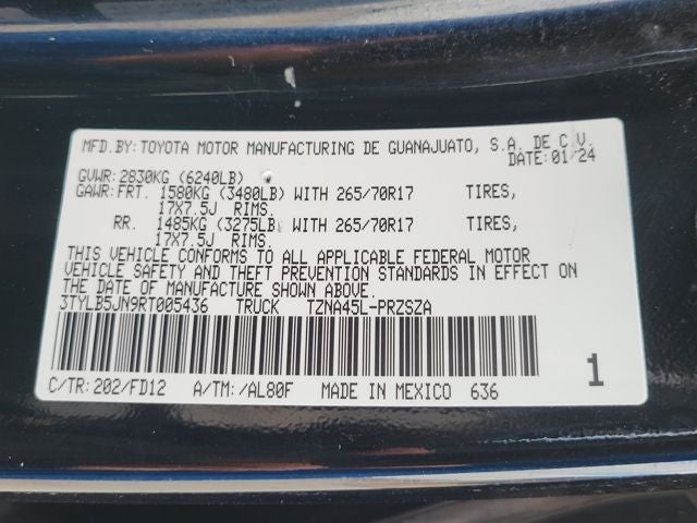 2024 Toyota Tacoma TRD Off-Road