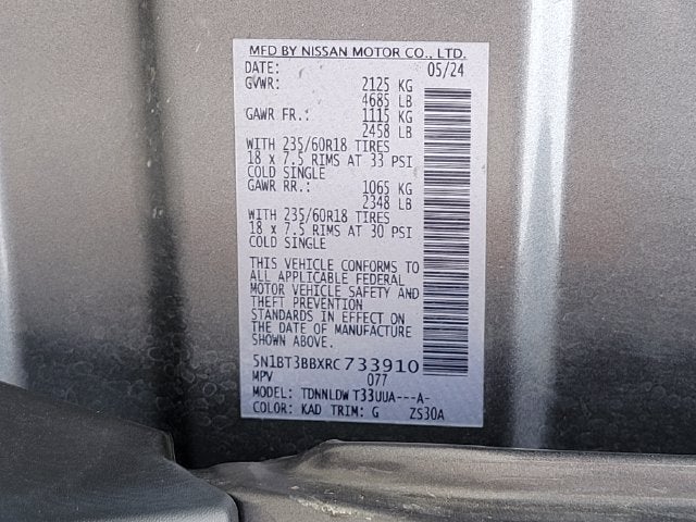 2024 Nissan Rogue SV