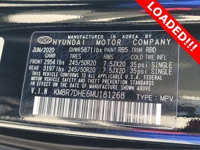 2021 Hyundai Palisade Calligraphy